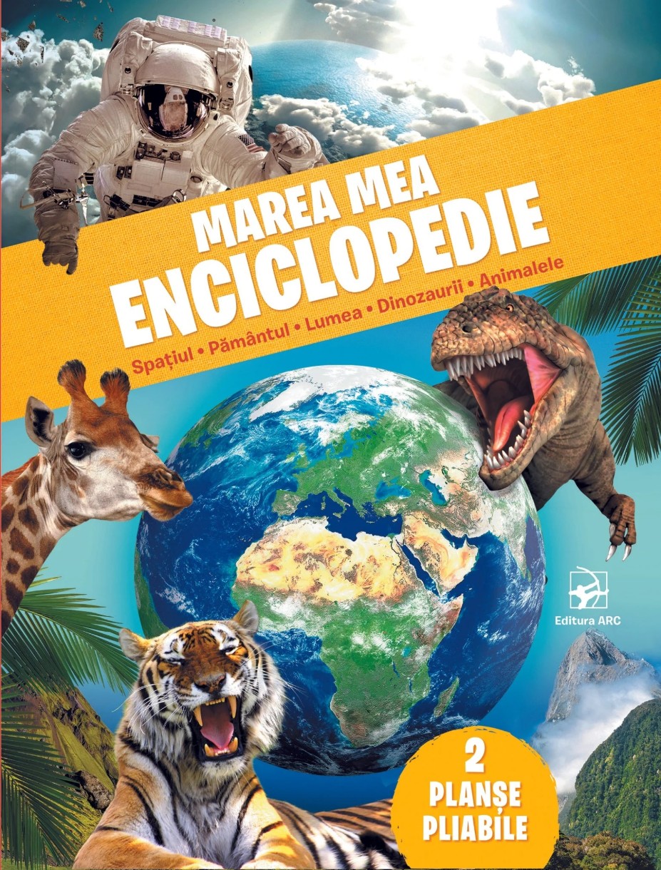 Книга Marea mea enciclopedie. Spatiul. Pamantul. Lumea. Dinozauri. Animalele. (9789975004596)