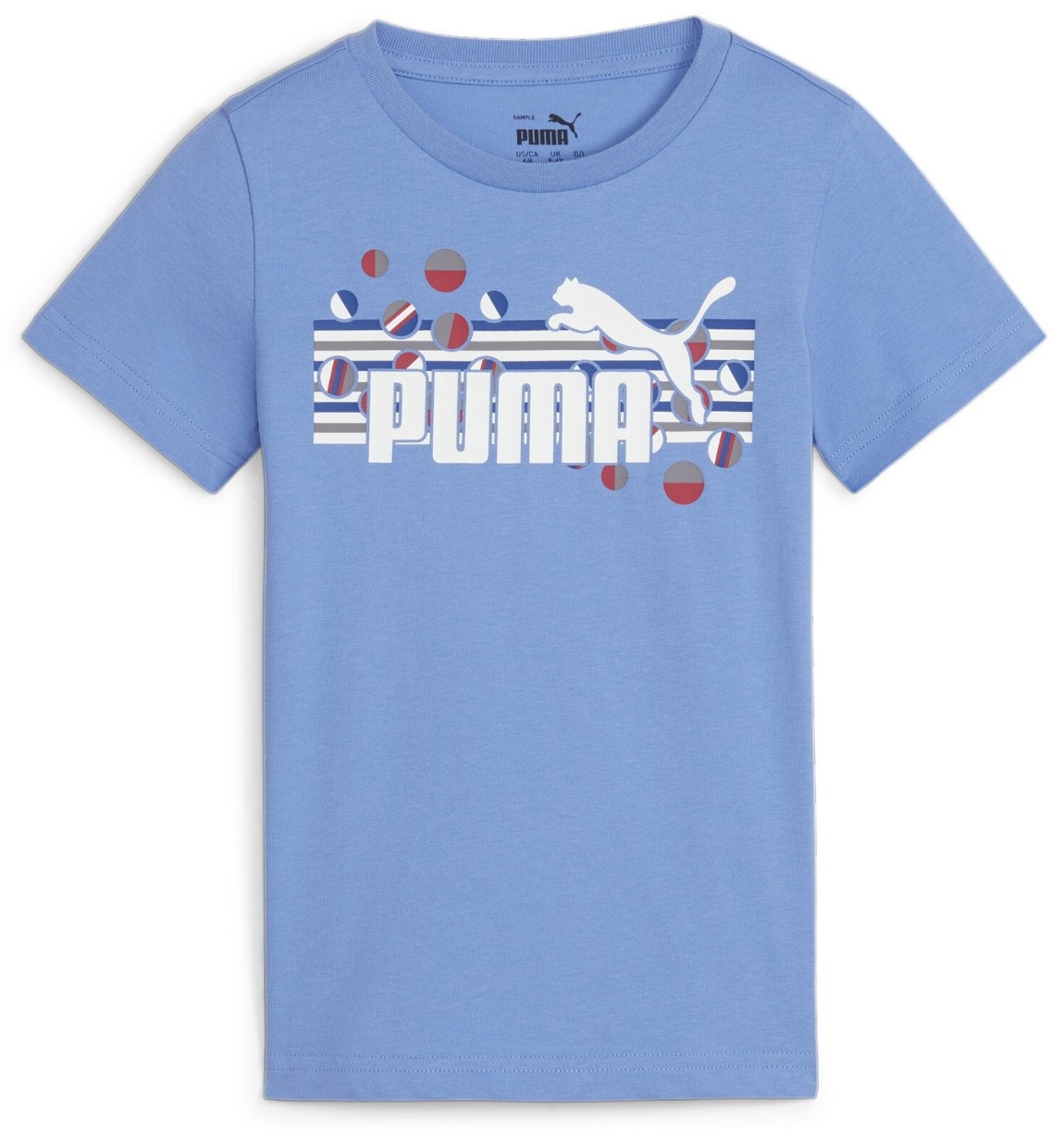 Tricou pentru copii Puma Ess+ Summer Camp Tee Blue Skies 110