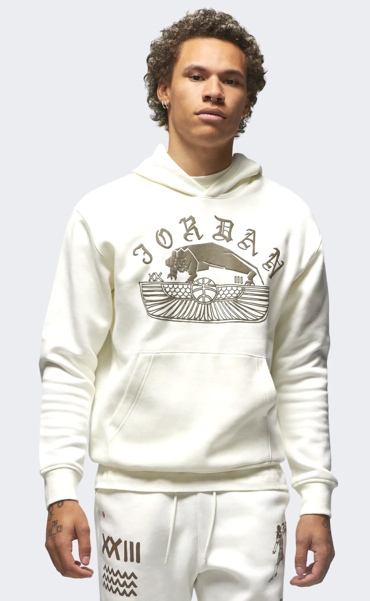 Мужская толстовка Nike Jordan Flt Artst Srs Flc Po Sail/Palomino, s.L