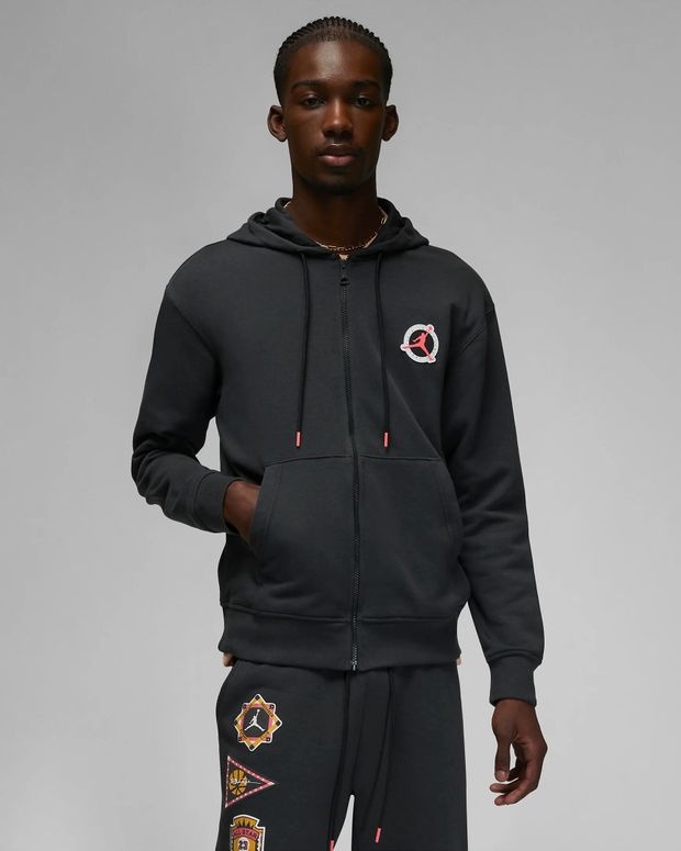 Мужская толстовка Nike Jordan Flt Mvp Flc Fz Black XL