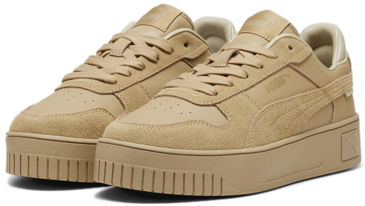 Кеды женские Puma Carina Street Sd Prairie Tan/Puma Gold, s.40.5