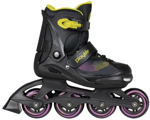 Роликовые коньки Playlife Kids Joker Yellow 34-37 (880263)