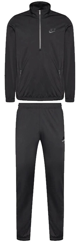 Costum sportiv pentru bărbați Nike M Nk Club Pk Trk Suit Basic Black M