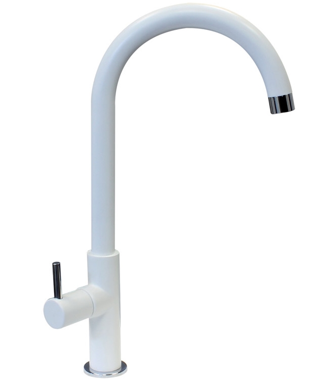 Baterie bucătărie Plados Slimfix UG58 Milk White