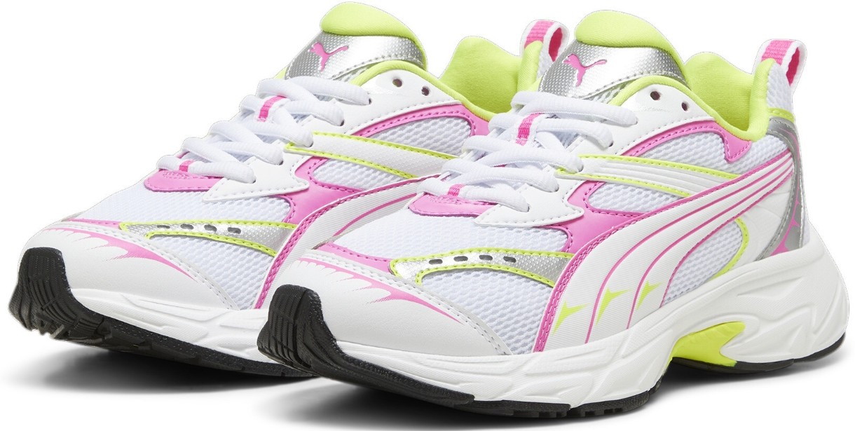 Кроссовки женские Puma Morphic Puma White/Electric Lime 37