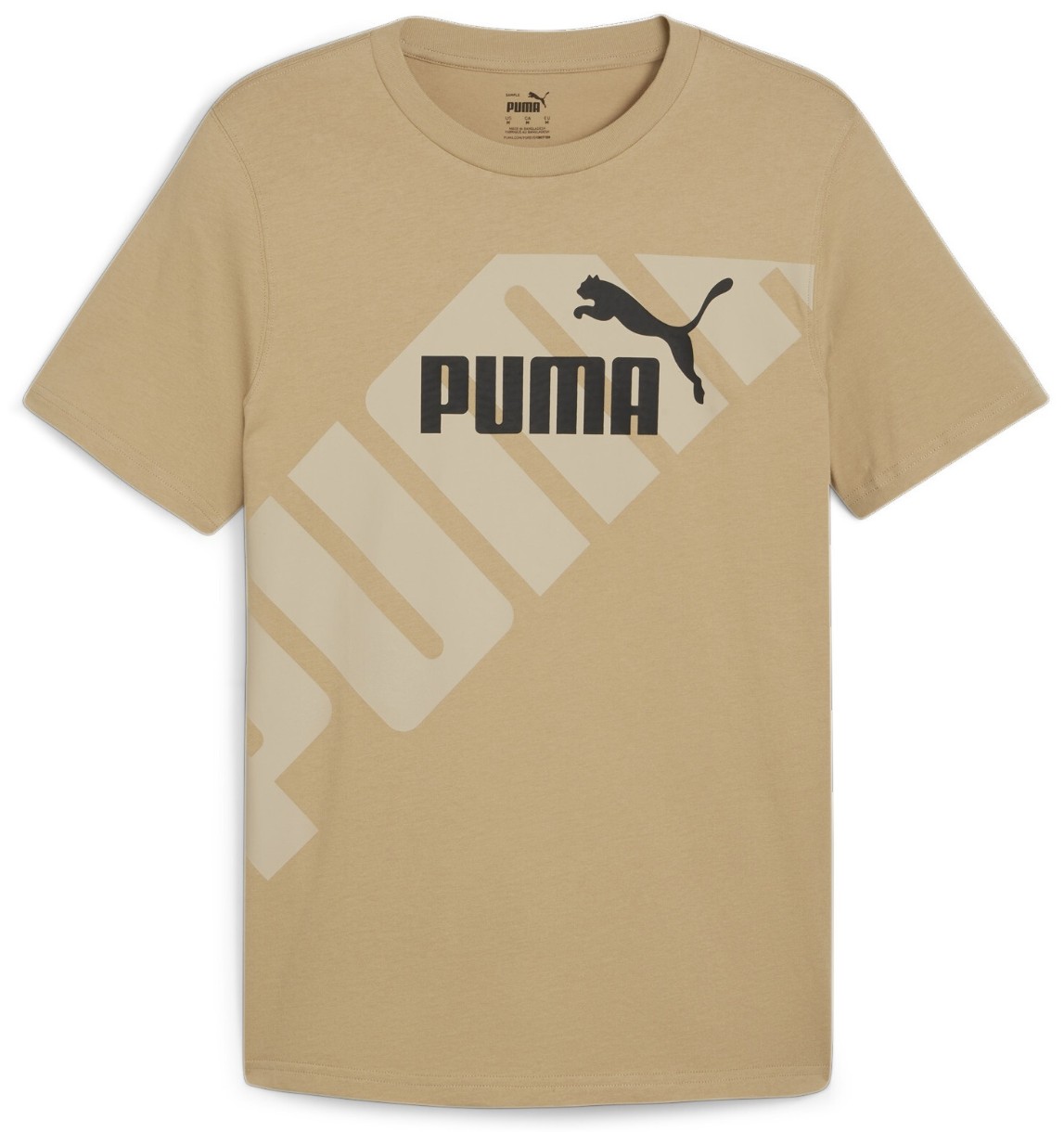 Tricou bărbătesc Puma Power Graphic Tee Prairie Tan S