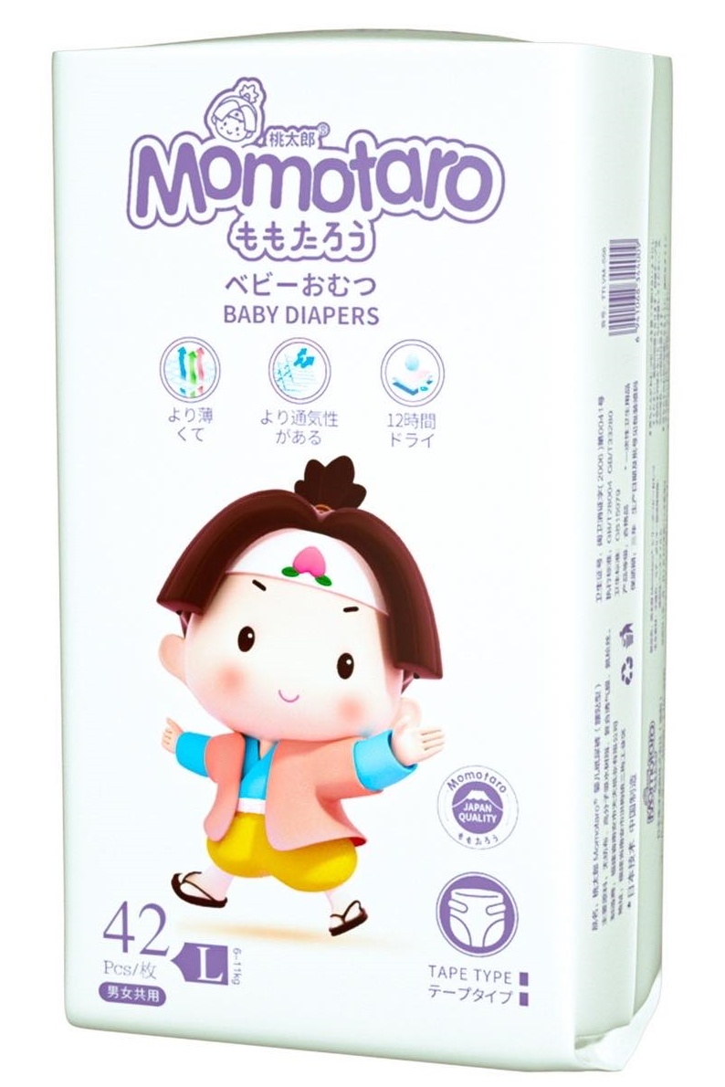 Scutece Momotaro L 9-14kg 42