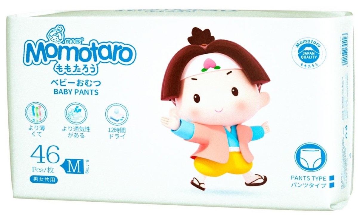 Подгузники-трусики Momotaro M 6-11kg 46