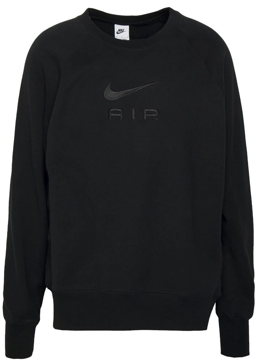 Hanorac pentru bărbați Nike M M Nsw Air Ft Crew Black, s.XXL