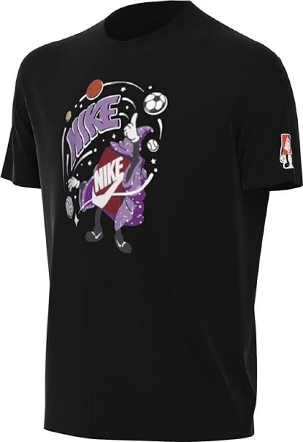 Tricou pentru copii Nike K Nsw Tee Boxy 1 Black, s.M