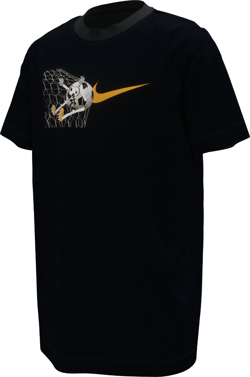Tricou pentru copii Nike K Nsw Tee Soccer Ball Fa23 Black XS