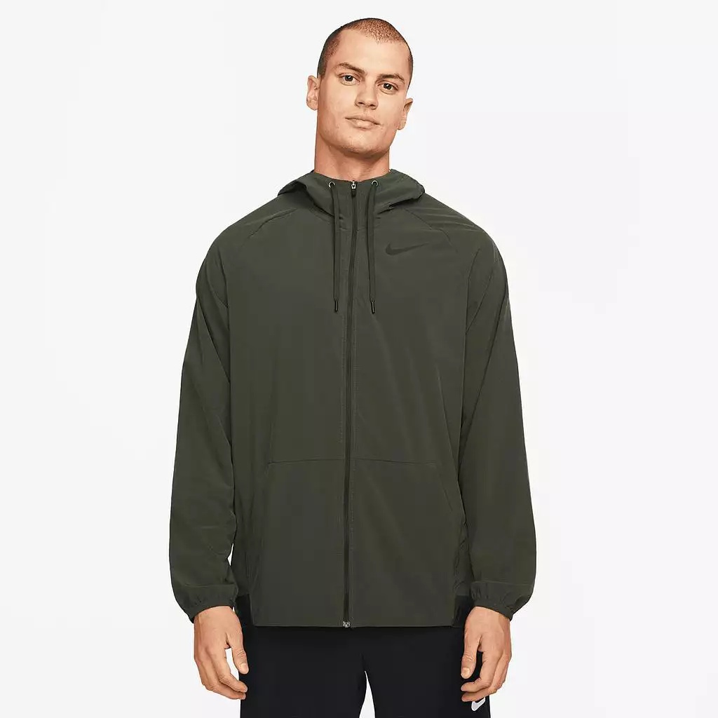 Мужская ветровка Nike Pro Dri-Fit Flex Vent Max Sequoia Brown/Light Brown/Black, s.M