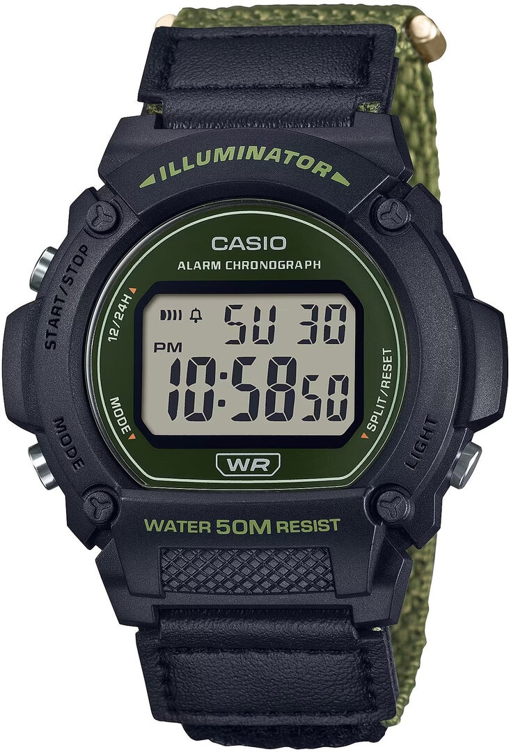 Наручные часы Casio W-219HB-3AVEF