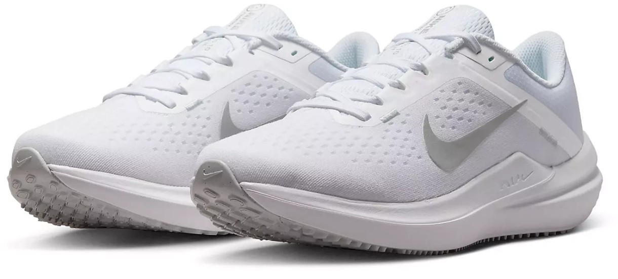 Кроссовки женские Nike W Air Winflo 10 White/Metallic Silver, s.39