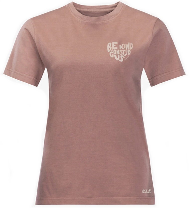 Tricou de dame Jack Wolfskin Nature T W Afterglow L