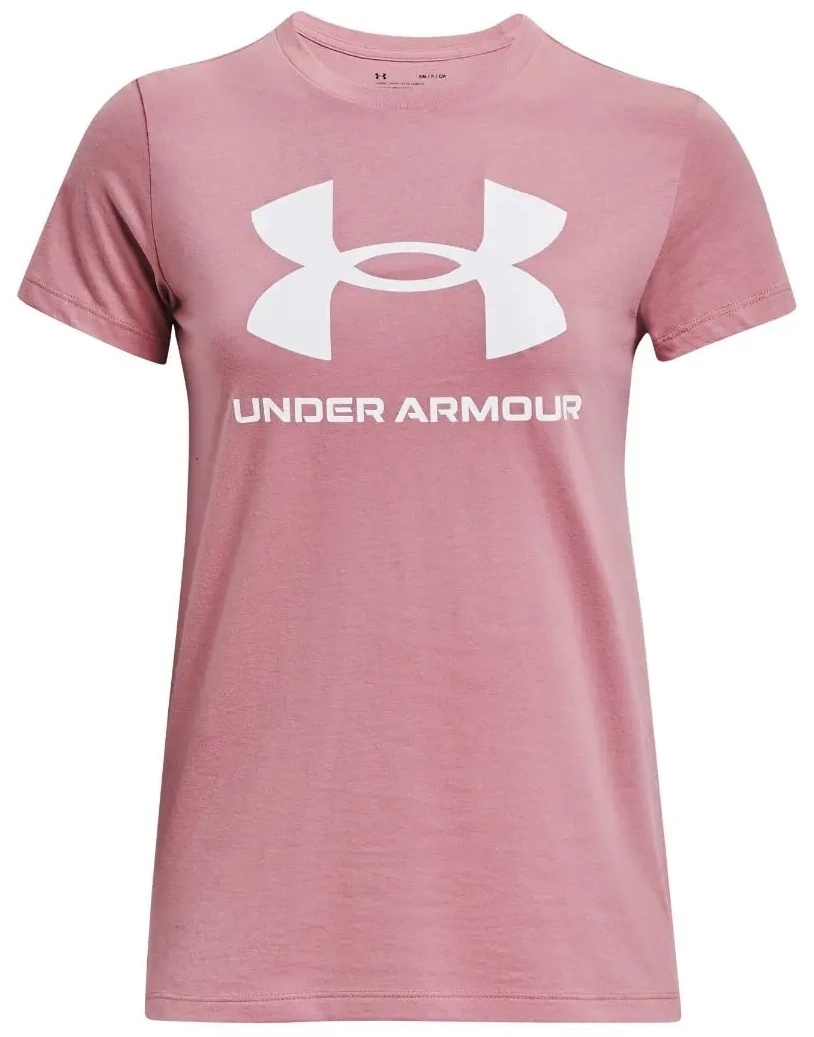 Tricou de dame Under Armour W Sportstyle Logo SS Pink XL