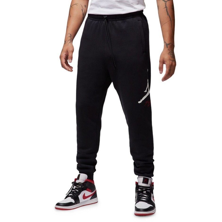 Мужские спортивные штаны Nike M Jordan Ess Flc Baseline Pant Black XL