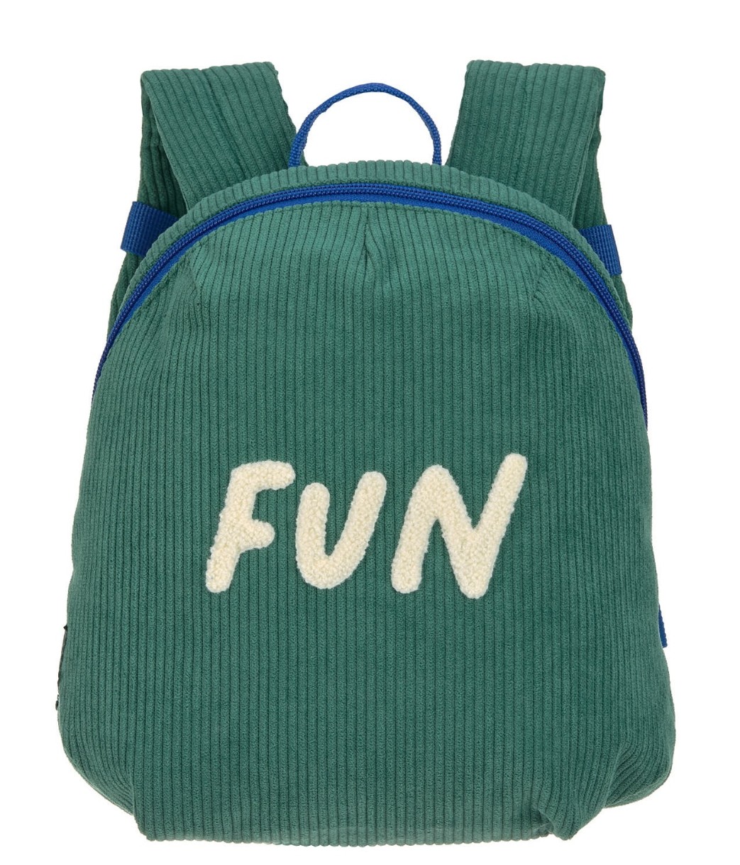 Детский рюкзак Lassig Cord Little Gang Fun Ocean Green (LS1203042339)