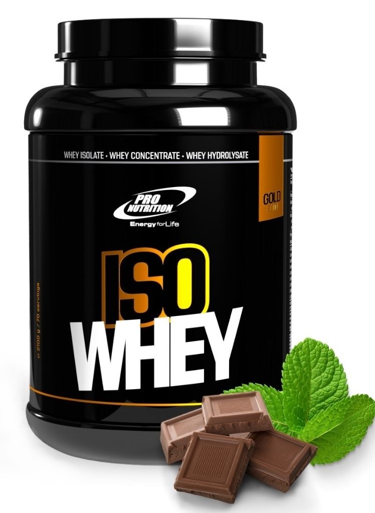 Proteină ProNutrition Iso Whey Gold 2100g Chocolate & Mint
