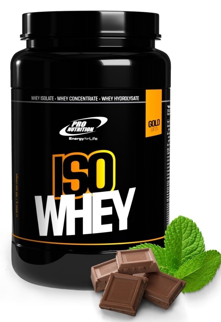 Proteină ProNutrition Iso Whey Gold 900g Chocolate & Mint