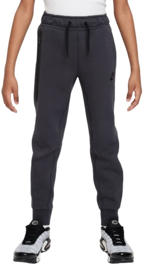 Pantaloni spotivi pentru copii Nike B Nsw Tech Flc Pant Gray S