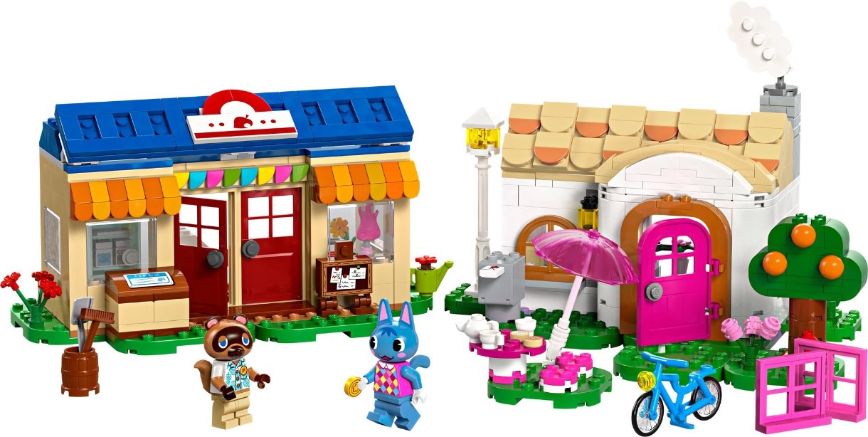 Set de construcție Lego Animal Crossing: Nook's Cranny & Rosie's House (77050)