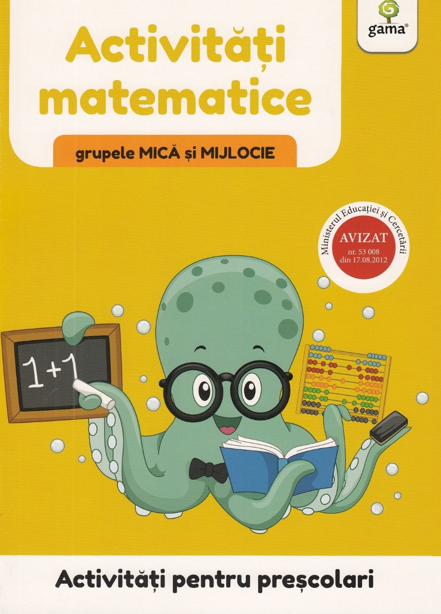 Книга Activitati matematice • grupele mica si mijlocie (9786060560838)