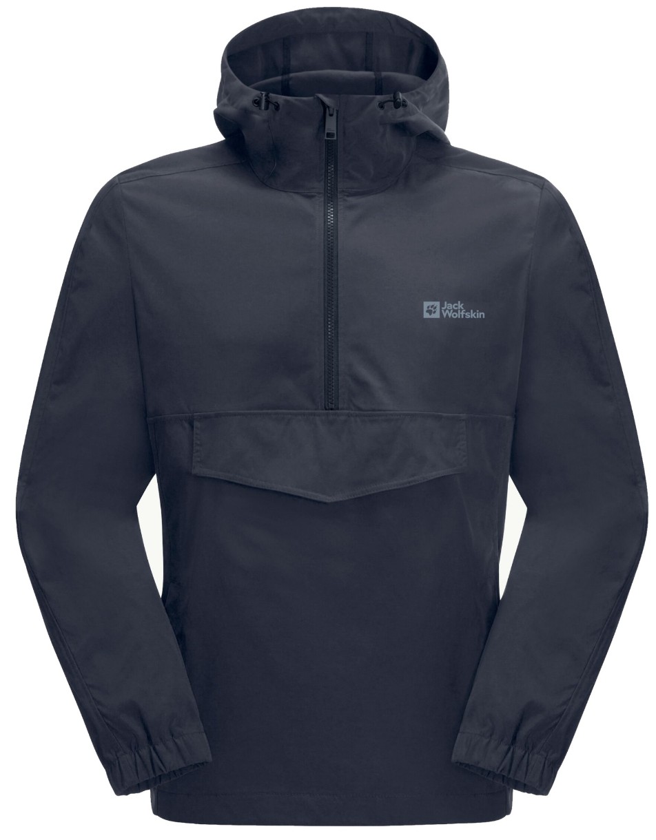 Jachetă pentru bărbați Jack Wolfskin Desert Wind Overhead M Navy S