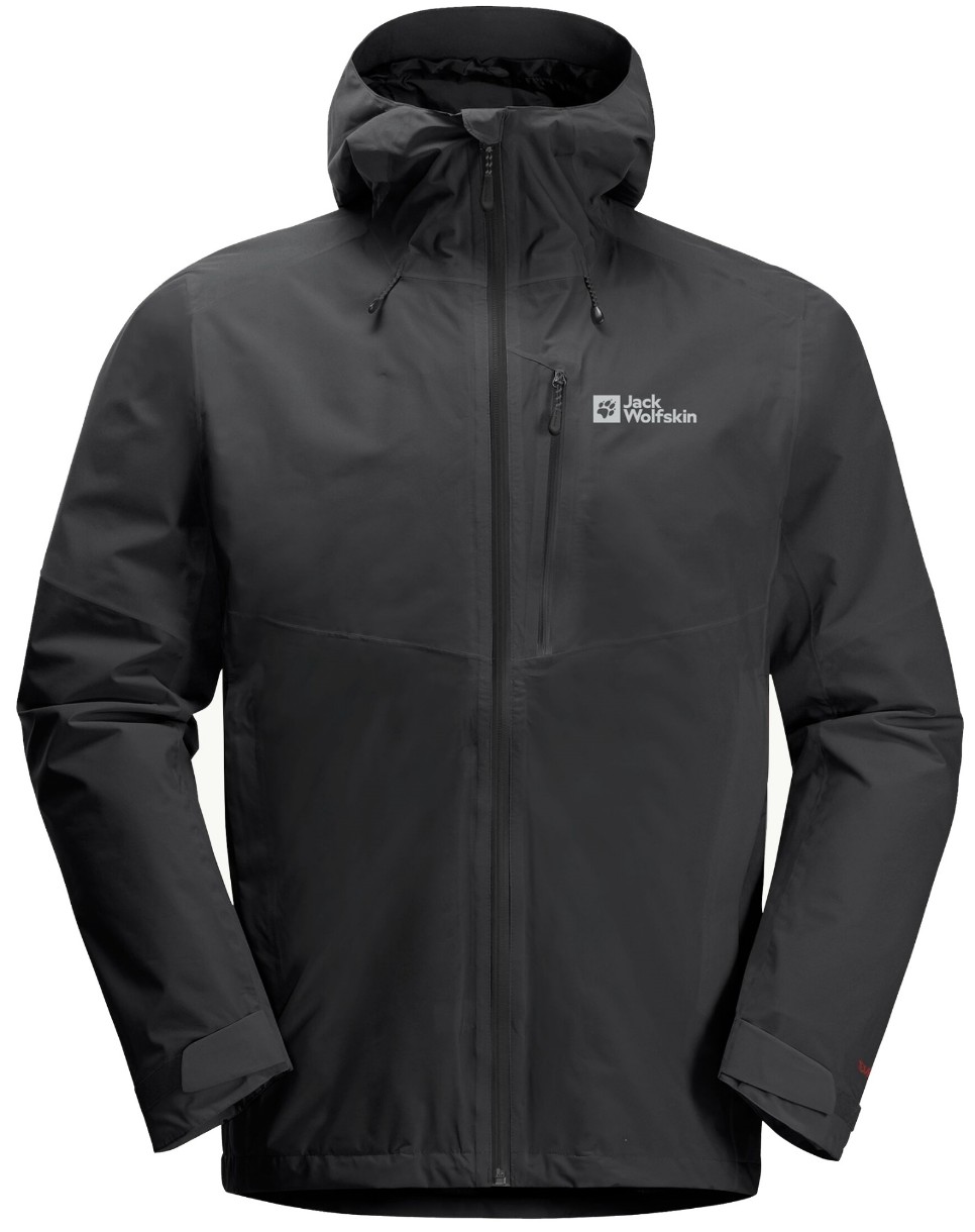 Jachetă pentru bărbați Jack Wolfskin Eagle Peak 2L Jkt M Black XXL