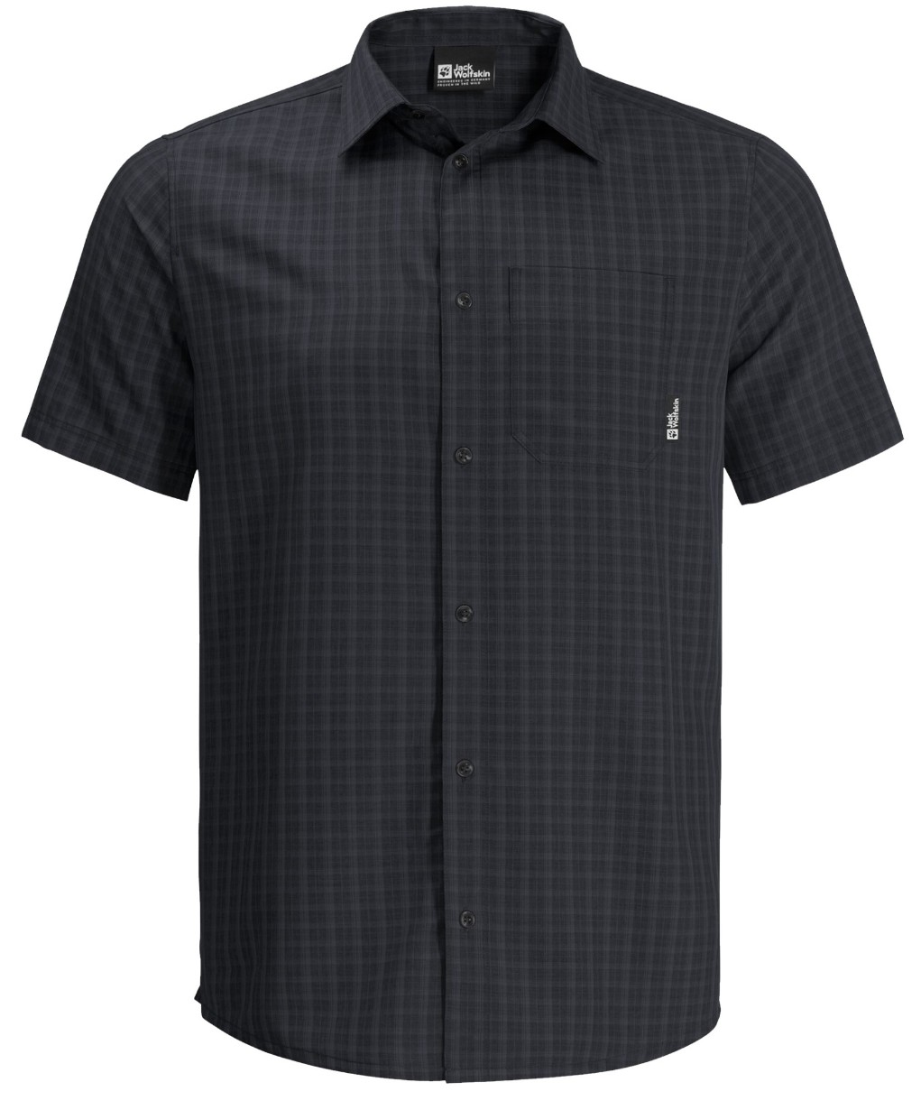 Cămașă bărbătească Jack Wolfskin El Dorado Shirt Men Black M
