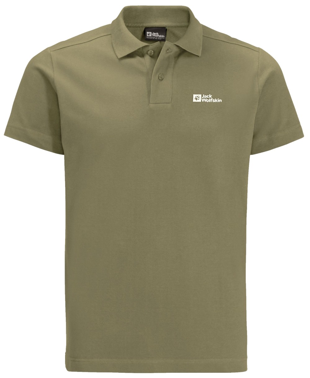 Поло Jack Wolfskin Essential Polo M Darkolivegreen M