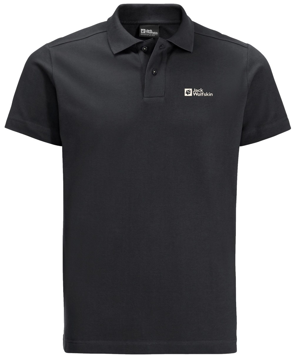 Поло Jack Wolfskin Essential Polo M Black L