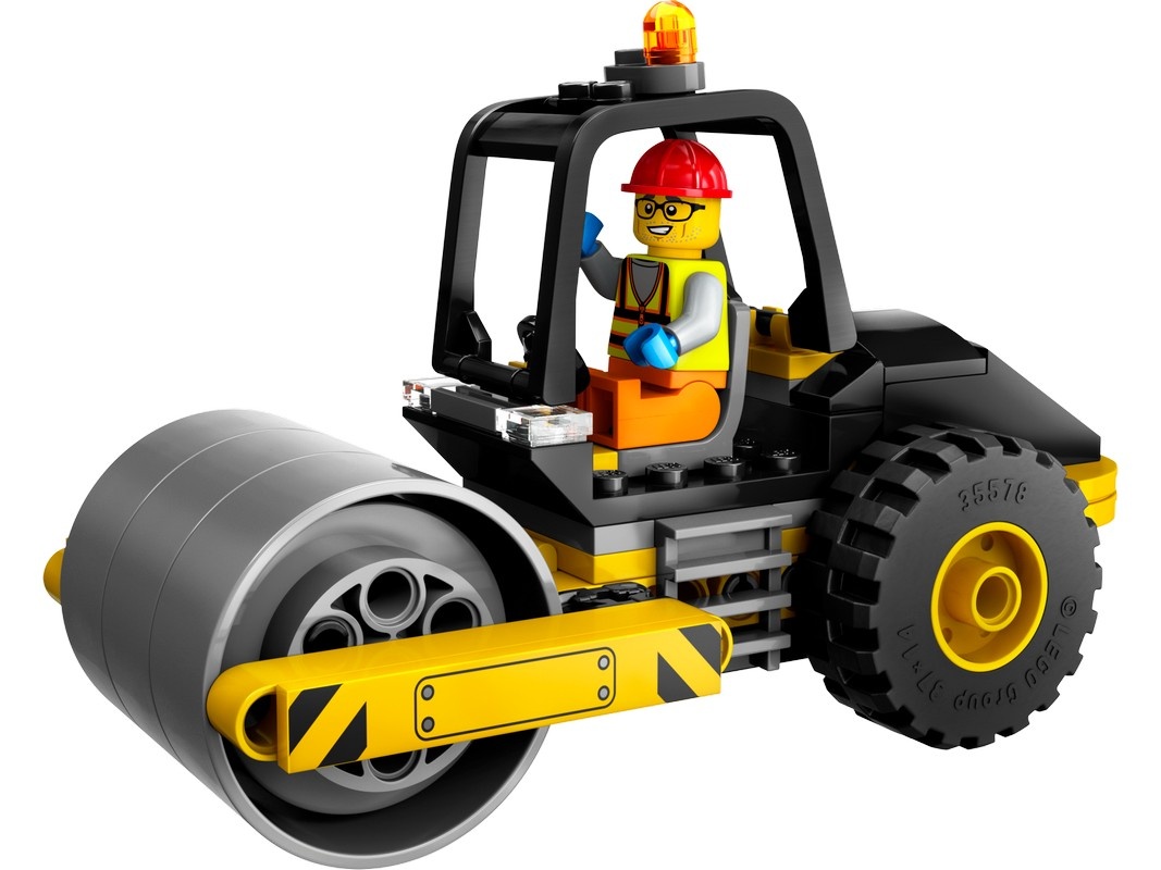 Set de construcție Lego City: Construction Steamroller (60401)
