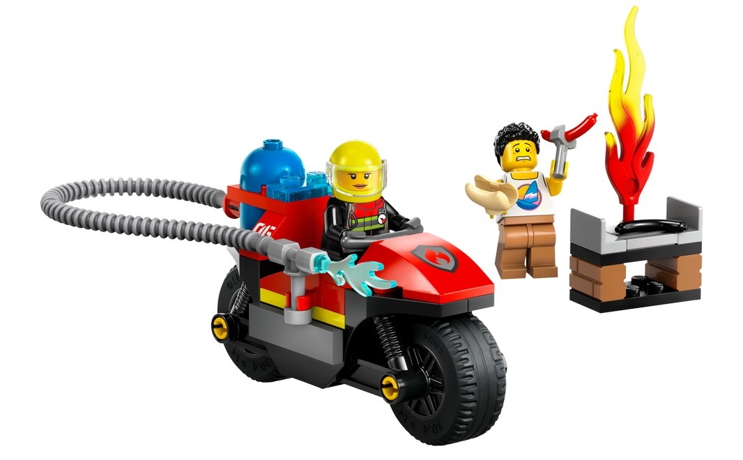 Конструктор Lego City: Fire Rescue Motorcycle (60410)