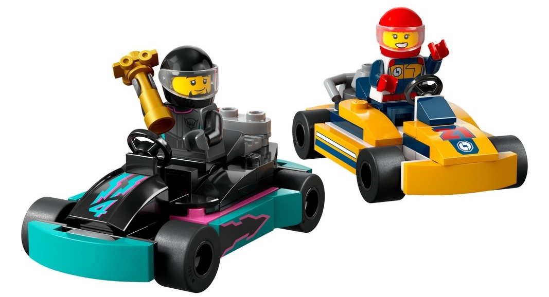 Конструктор Lego City: Go-Karts and Race Drivers (60400)