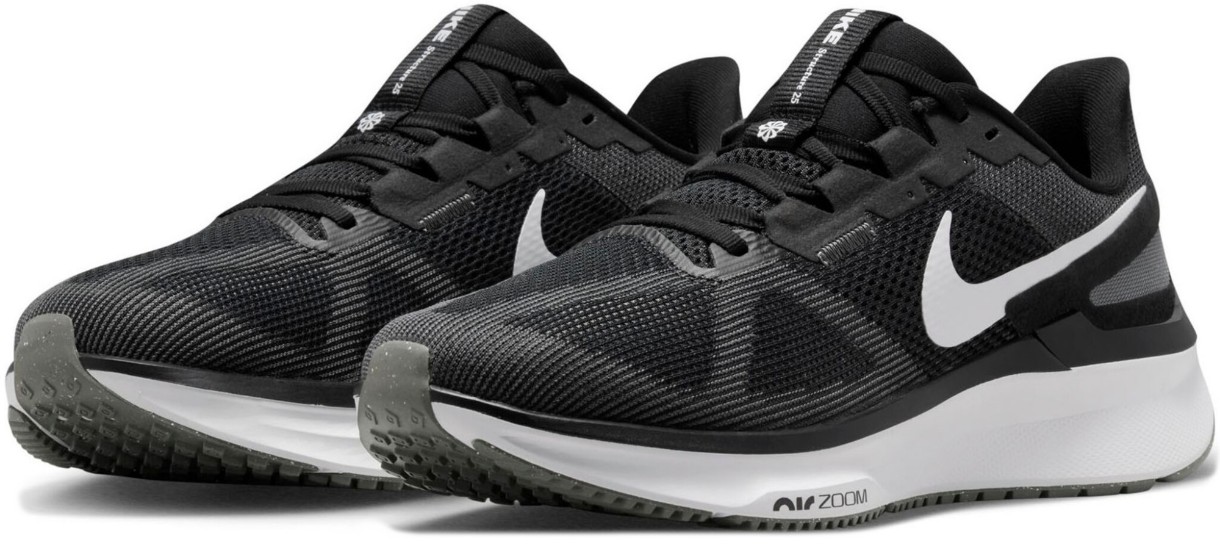 Adidași pentru bărbați Nike Air Zoom Structure 25 Black/Iron Grey/White, s.42.5
