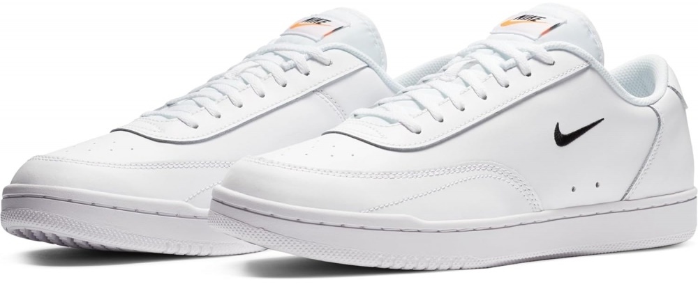 Ghete pentru bărbați Nike Court Vintage White/Total Orange/Black, s.44.5
