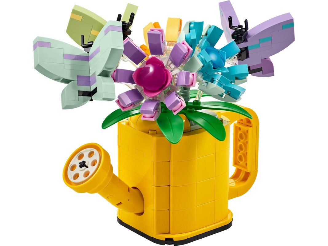 Set de construcție Lego Creator: Flowers in Watering Can (31149)