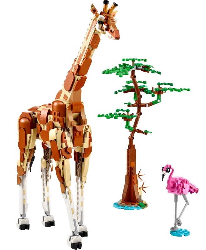 Set de construcție Lego Creator: Wild Safari Animals (31150)