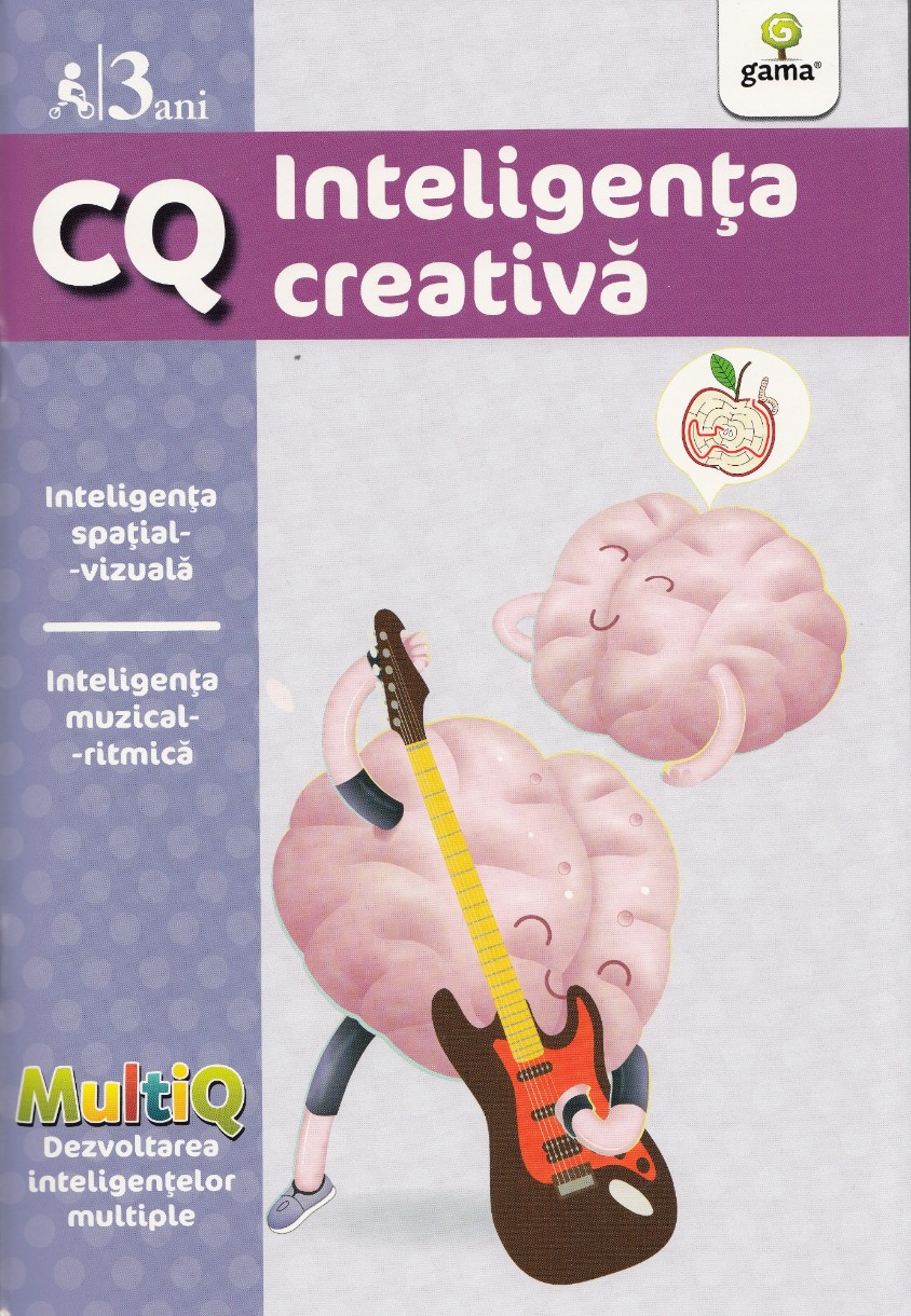 Cartea CQ. Inteligenta creativa. 3 ani (9789731496771)