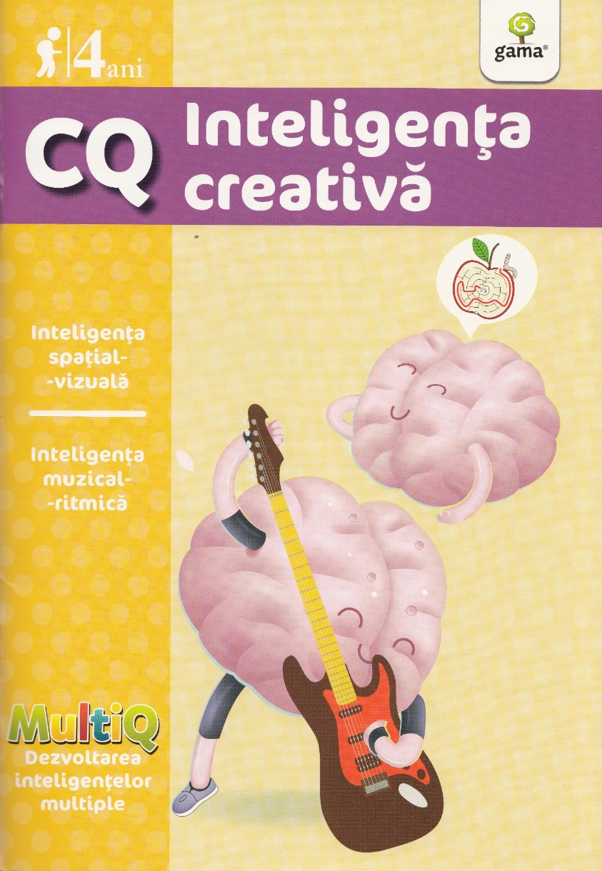 Книга CQ. Inteligenta creativa. 4 ani (9789731496788)