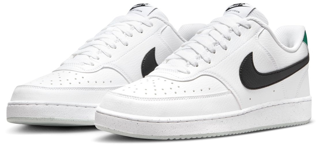 Ghete pentru bărbați Nike Court Vision Low Nn Malachite/White/Black, s.44.5