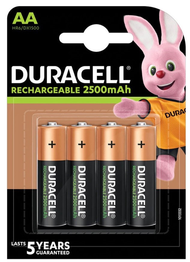 Набор батареек Duracell AA 2500mAh 4pcs
