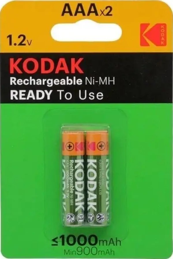 Батарейка Kodak Ni-MH AAA 1000 2pcs