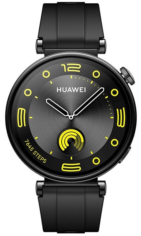 Smartwatch Huawei Watch GT 4 41mm Black with Fluoroelastomer Strap