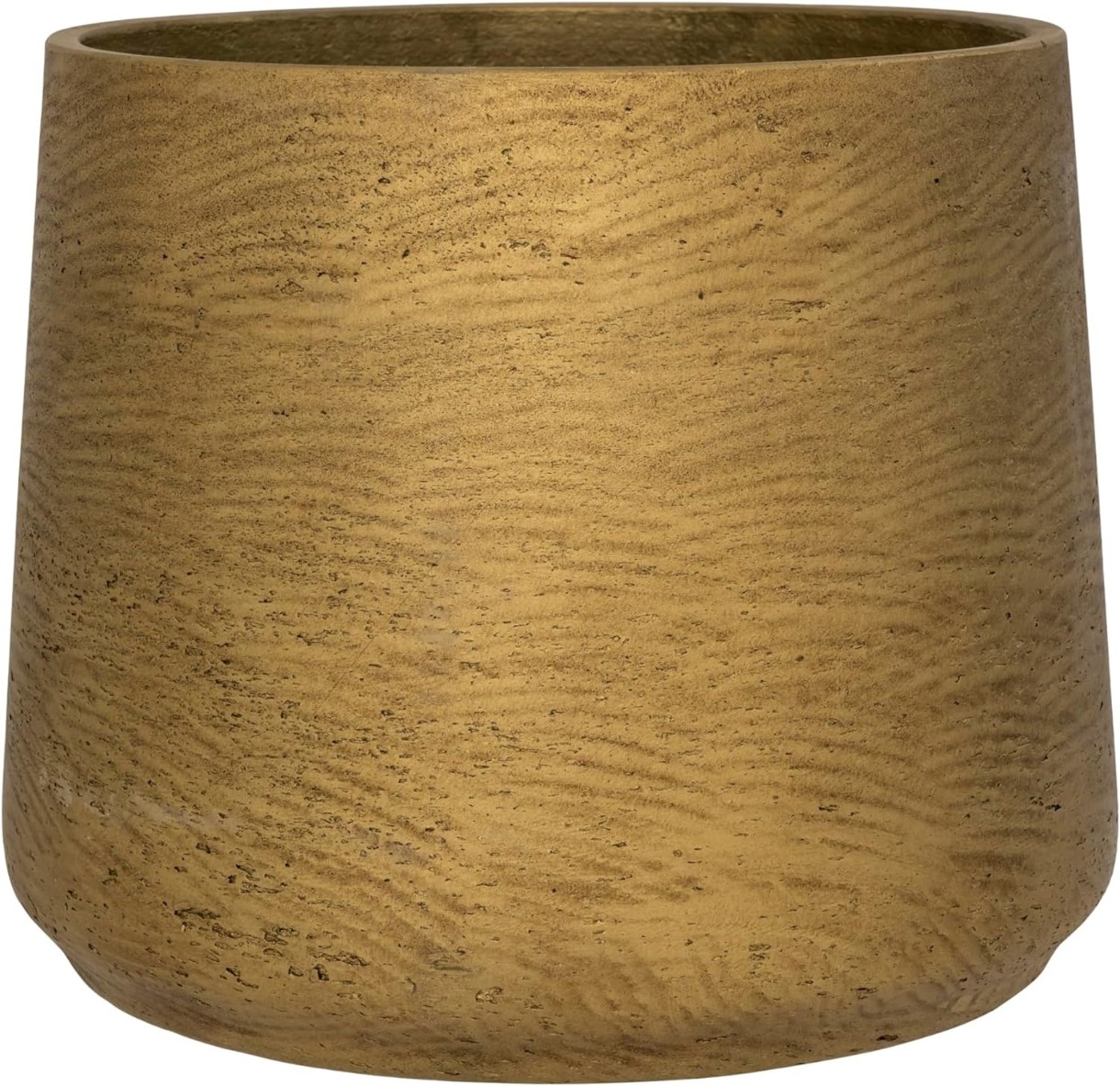 Цветочный горшок Potterypots Patt XL Metalic Gold