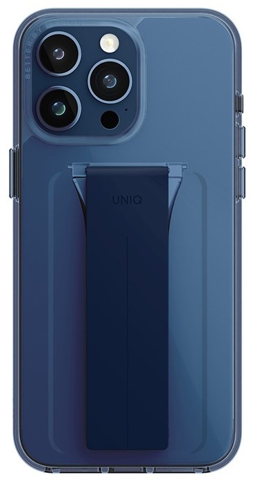 Husa de protecție Uniq Heldro Mount with Stand for iPhone 15 Pro Deep Blue
