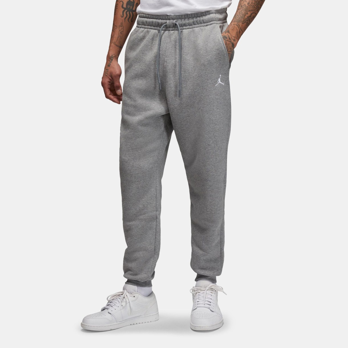 Мужские спортивные штаны Nike M Jordan Ess Flc Pant Gray M (FJ7779091)