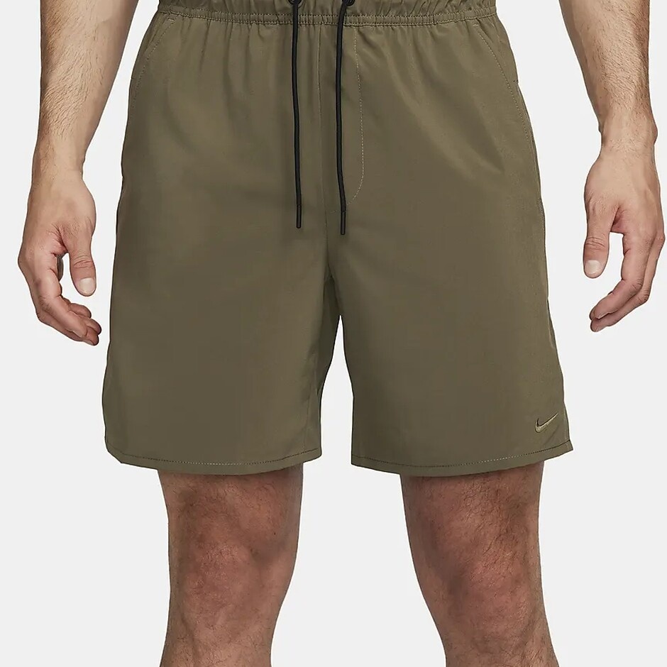 Мужские шорты Nike M Nk Df Unlimited Wvn 7In Ul Medium Olive/Black, s.XXL