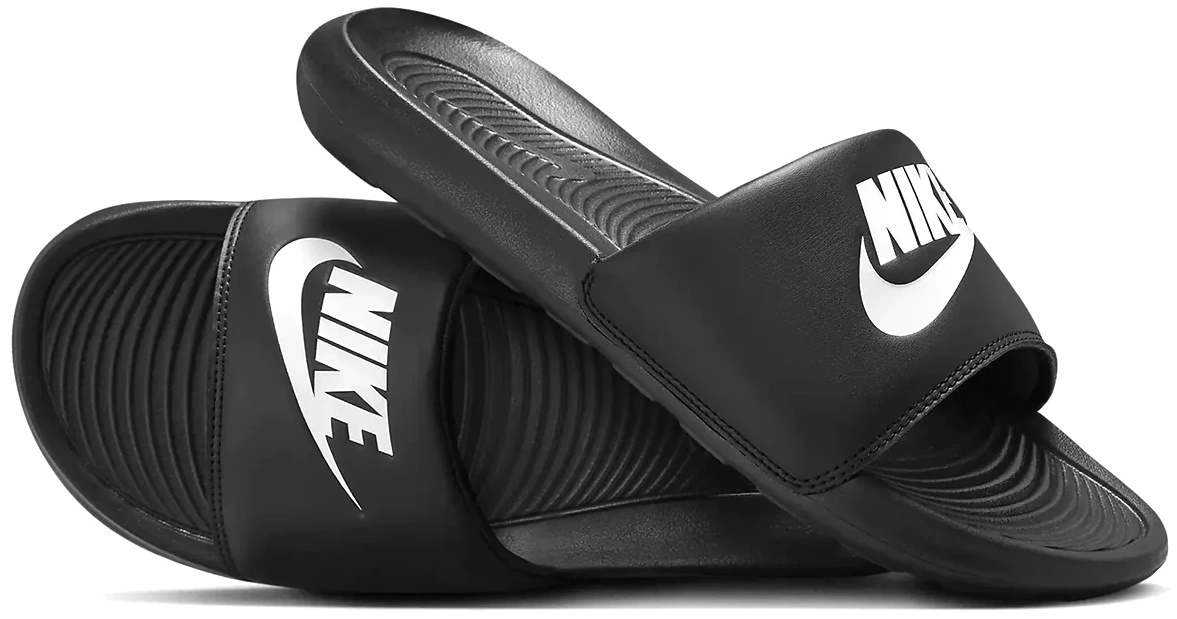 Șlapi pentru bărbați Nike Victori One Slide Black/White, s.40